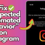 Suspected Automated behavior on instagram