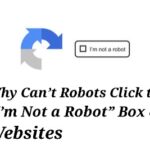 Why Can’t Robots Click the “I’m Not a Robot” Box on Websites